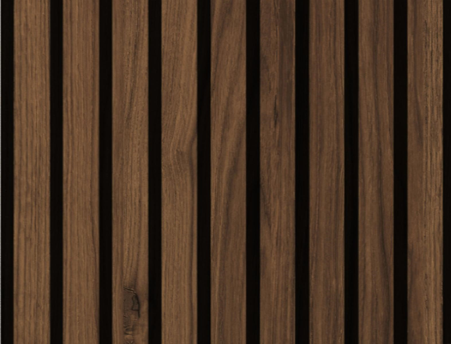 Listelli acustici in MDF Catania mis. 278 cm x 60 cm modello FLESSIBILE