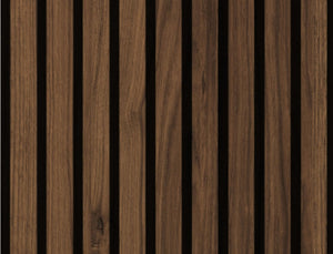 Listelli acustici in MDF Catania mis. 278 cm x 60 cm modello FLESSIBILE