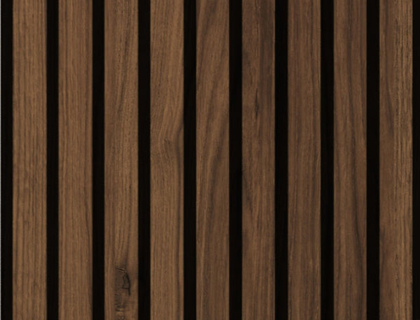 Listelli acustici in MDF Catania mis. 278 cm x 60 cm modello FLESSIBILE