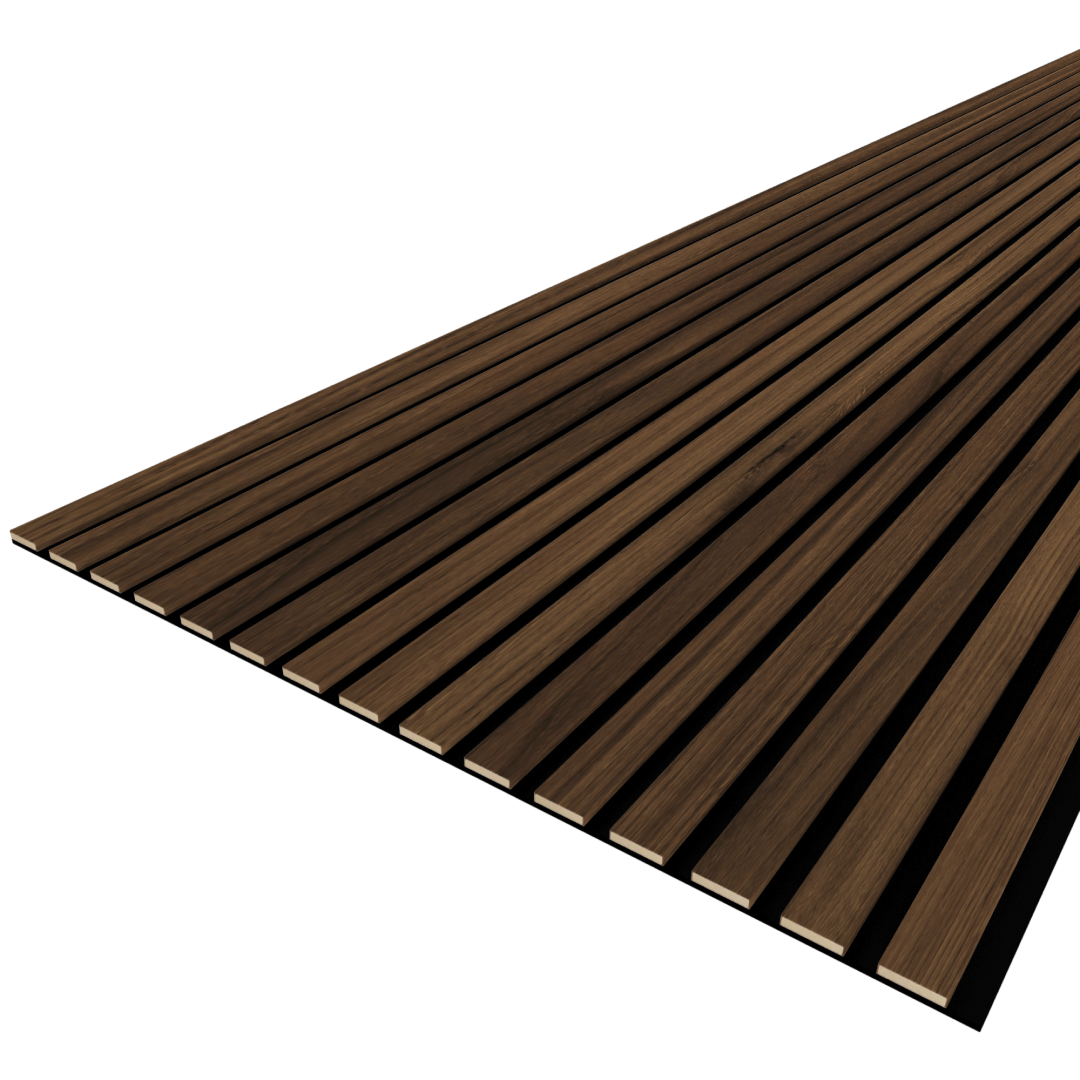 Listelli acustici in MDF Catania mis. 278 cm x 60 cm modello FLESSIBILE