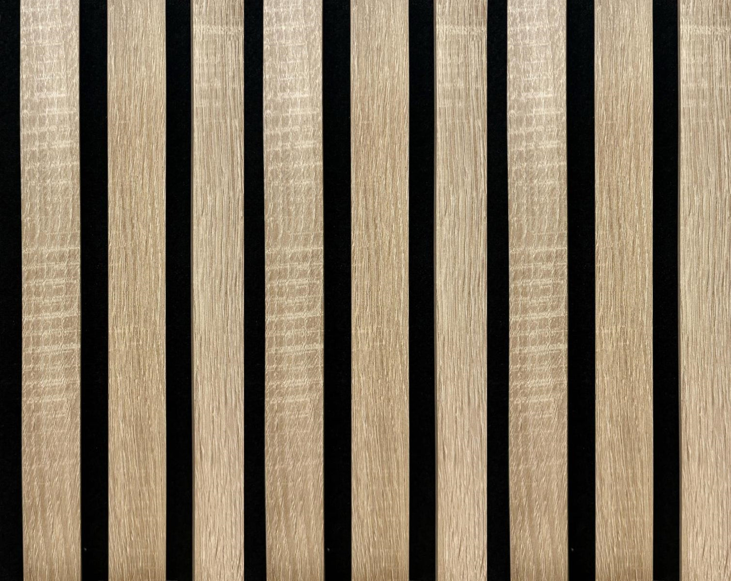 Listelli acustici in MDF Legno Naturale mis. 278 cm x 60 cm modello FLESSIBILE