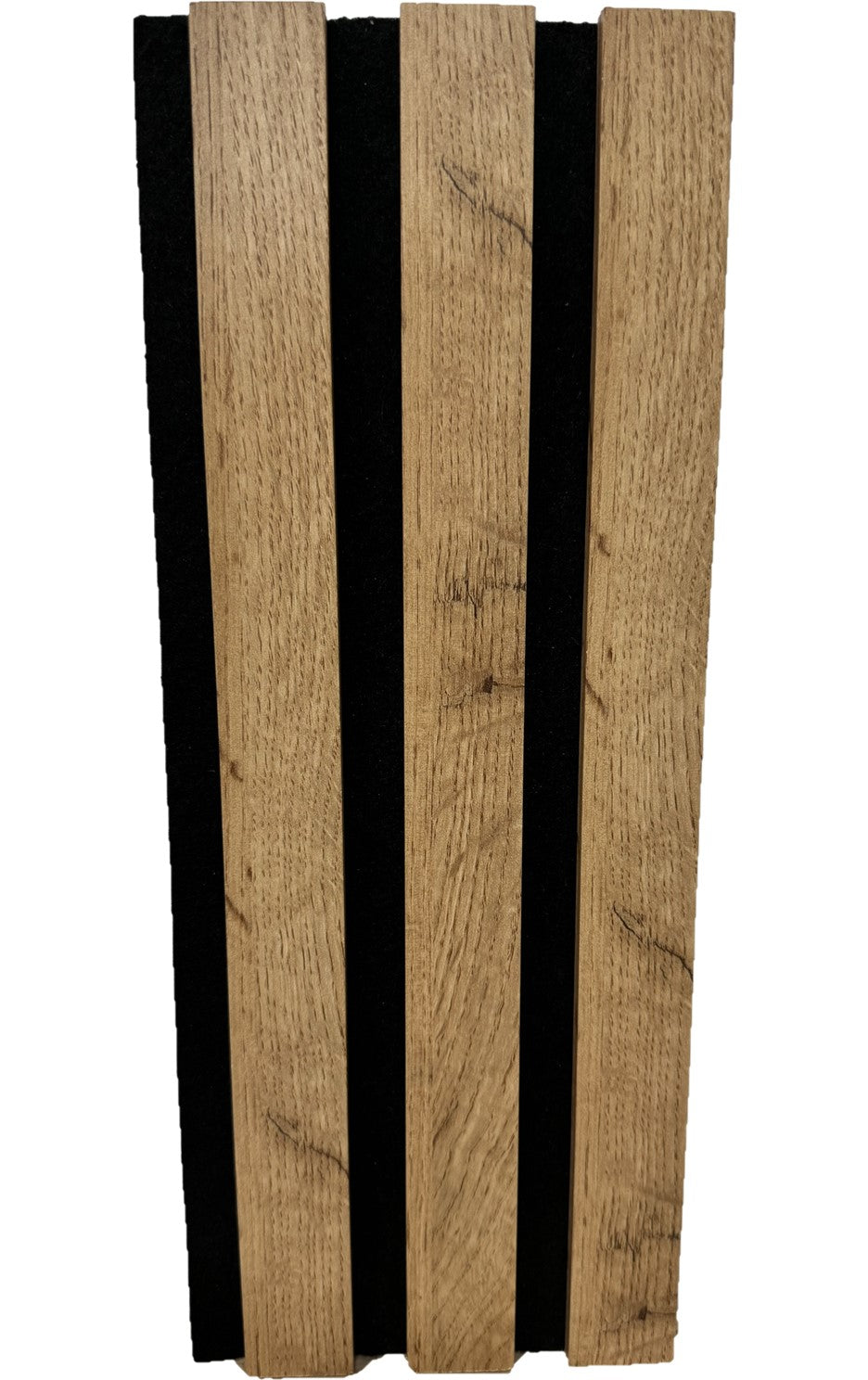 Listelli acustici in MDF Noce mis. 278 cm x 60 cm modello FLESSIBILE