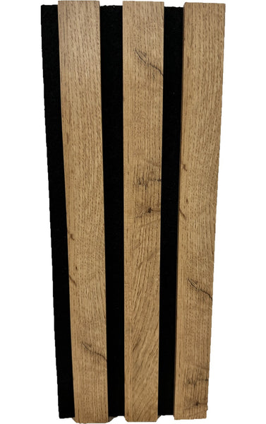 Listelli acustici in MDF Noce mis. 278 cm x 60 cm modello FLESSIBILE