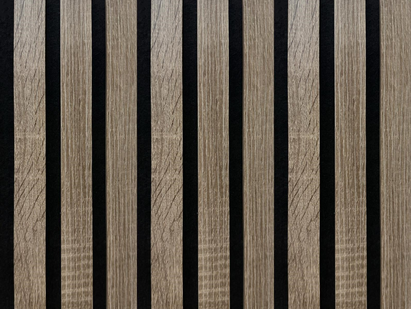 Listelli acustici in MDF Vintage mis. 278 cm x 60 cm modello FLESSIBILE