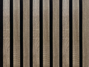 Listelli acustici in MDF Vintage mis. 278 cm x 60 cm modello FLESSIBILE