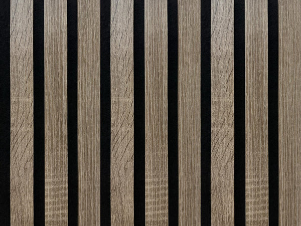 Listelli acustici in MDF Vintage mis. 278 cm x 60 cm modello FLESSIBILE