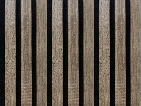 Listelli acustici in MDF Vintage mis. 278 cm x 60 cm modello FLESSIBILE