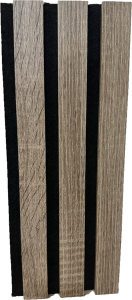 Listelli acustici in MDF Vintage mis. 278 cm x 60 cm modello FLESSIBILE