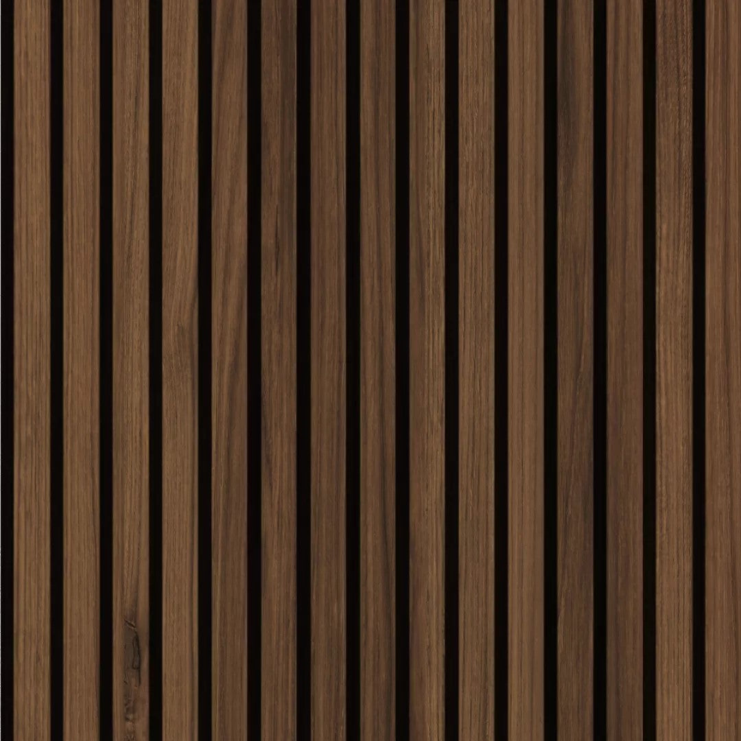 Listelli acustici in MDF Catania mis. 60 cm x 60 cm modello QUADRO FLESSIBILE