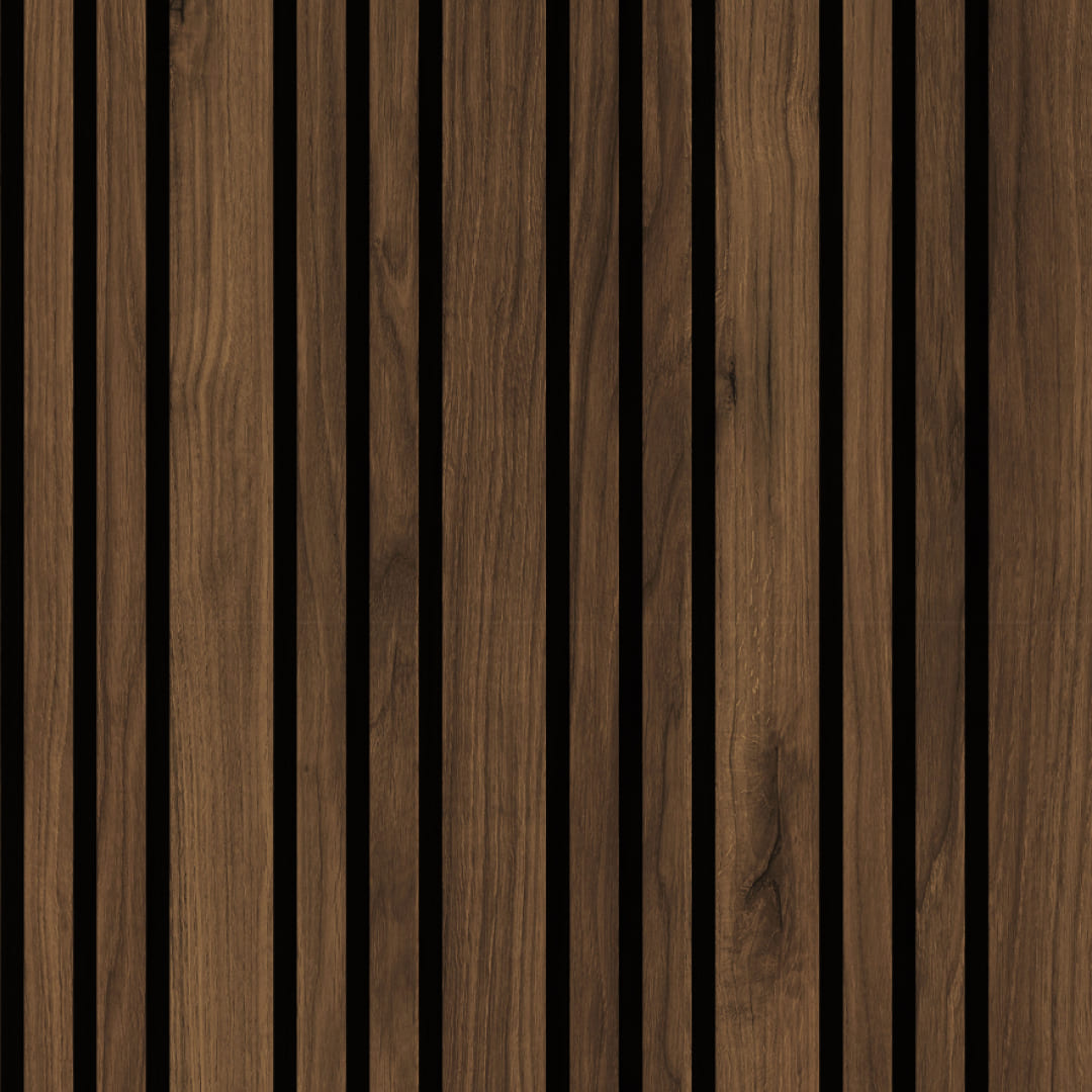 Listelli acustici in MDF Catania & Catania mis. 278 cm x 60 cm modello FLESSIBILE