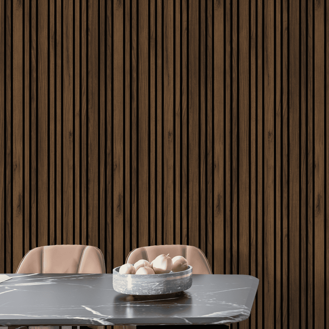 Listelli acustici in MDF Catania &amp; Catania mis. 278 cm x 60 cm modello FLESSIBILE