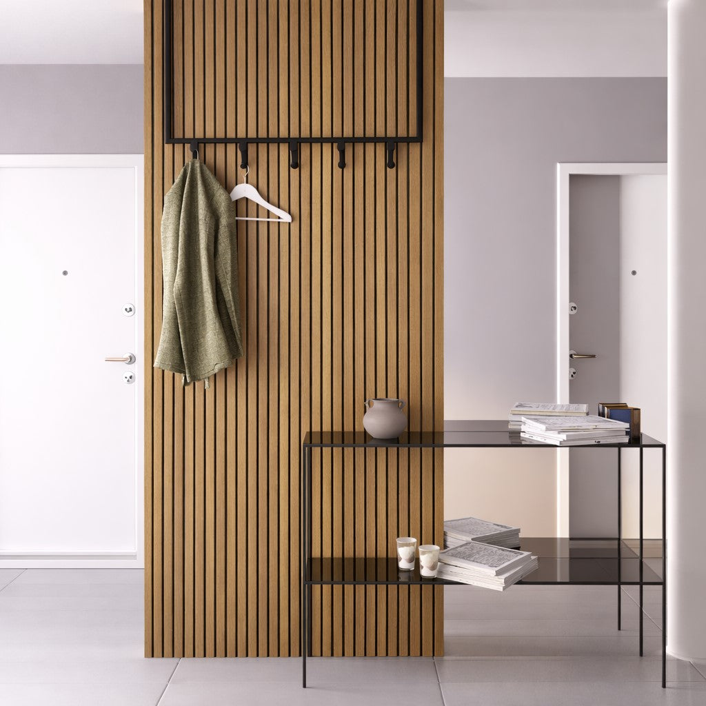 Listelli acustici in MDF Funan mis. 278 cm x 60 cm modello FLESSIBILE