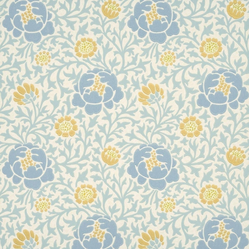 Carta da parati Little Greene Lansdowne Walk - Marigold