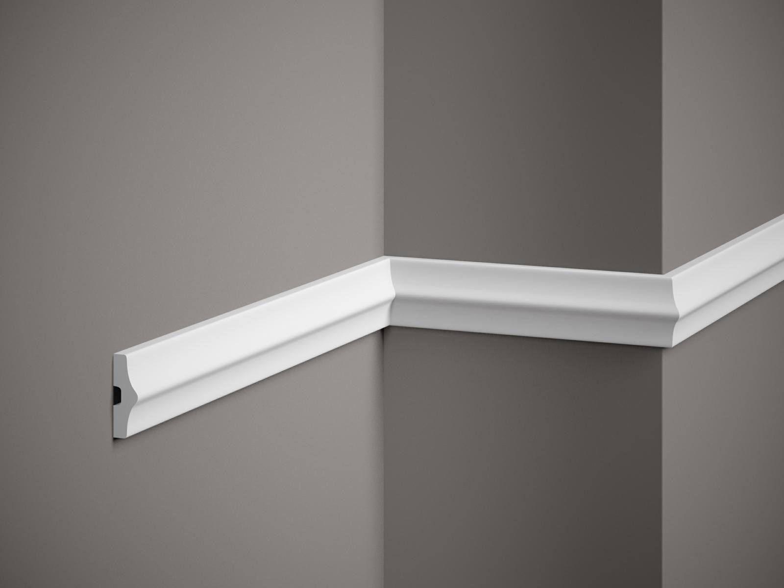 Cornice per boiserie polyforce 1,5x4,5x200 cm cod. MD026