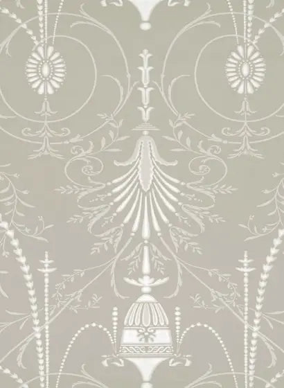 Carta da parati Little Greene Marlborough - Paris Grey