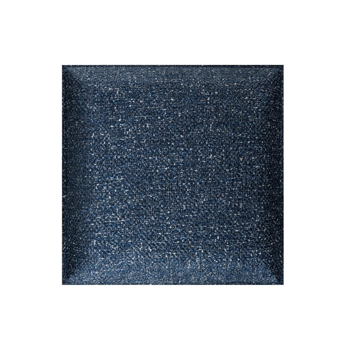 Pannello 3D in tessuto Bouclè 30 x 30 cm colore Blu