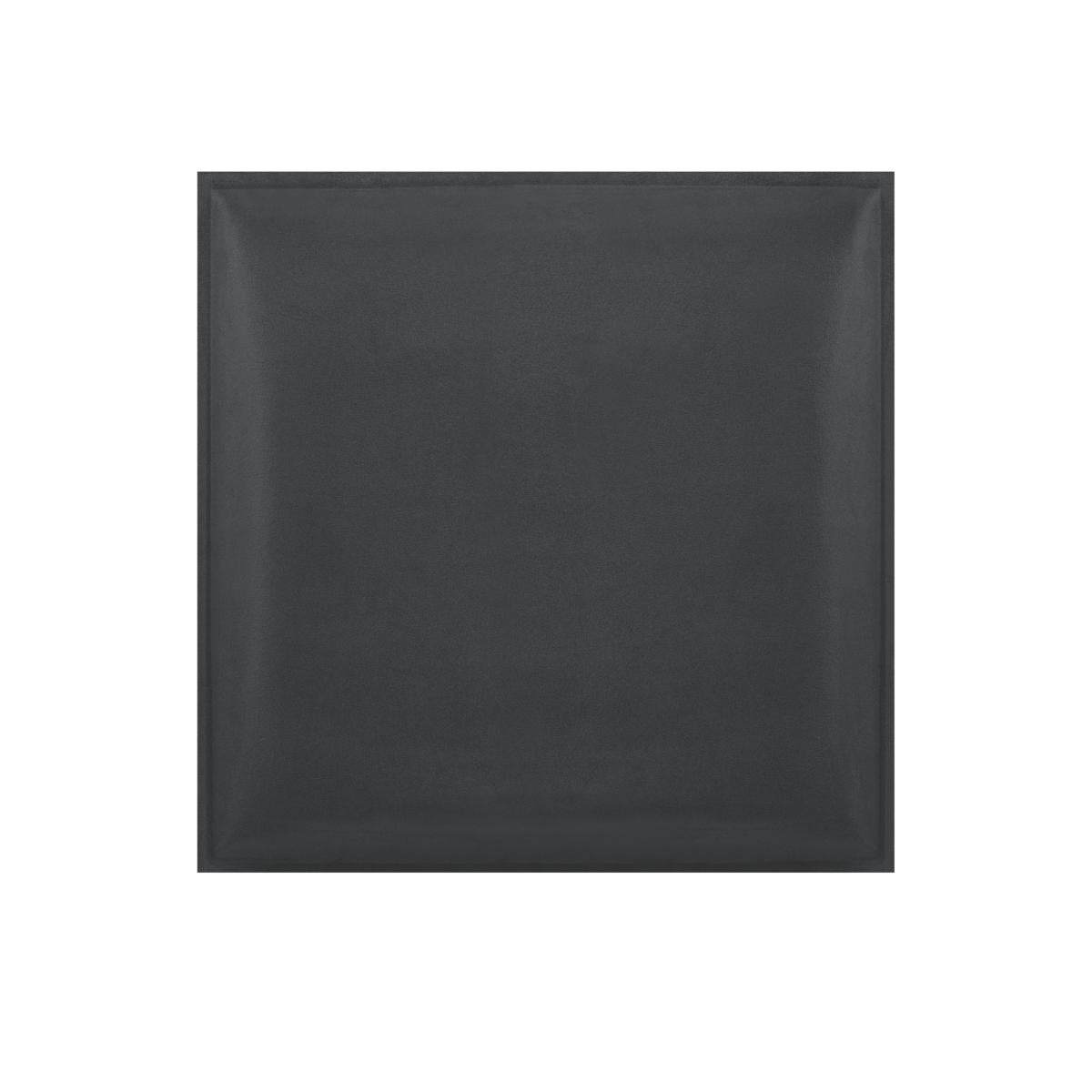 Pannello 3D in velluto idrorepellente 30 x 30 cm colore Grigio