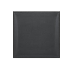 Pannello 3D in velluto idrorepellente 30 x 30 cm colore Grigio