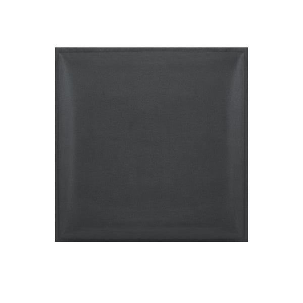 Pannello 3D in velluto idrorepellente 30 x 30 cm colore Grigio