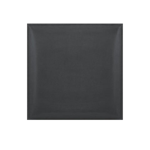 Pannello 3D in velluto idrorepellente 30 x 30 cm colore Grigio