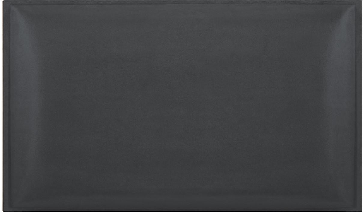 Pannello 3D in velluto idrorepellente 30 x 60 cm colore Grigio