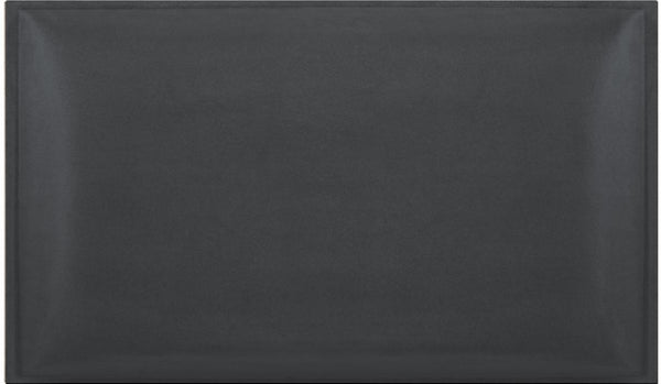 Pannello 3D in velluto idrorepellente 30 x 60 cm colore Grigio