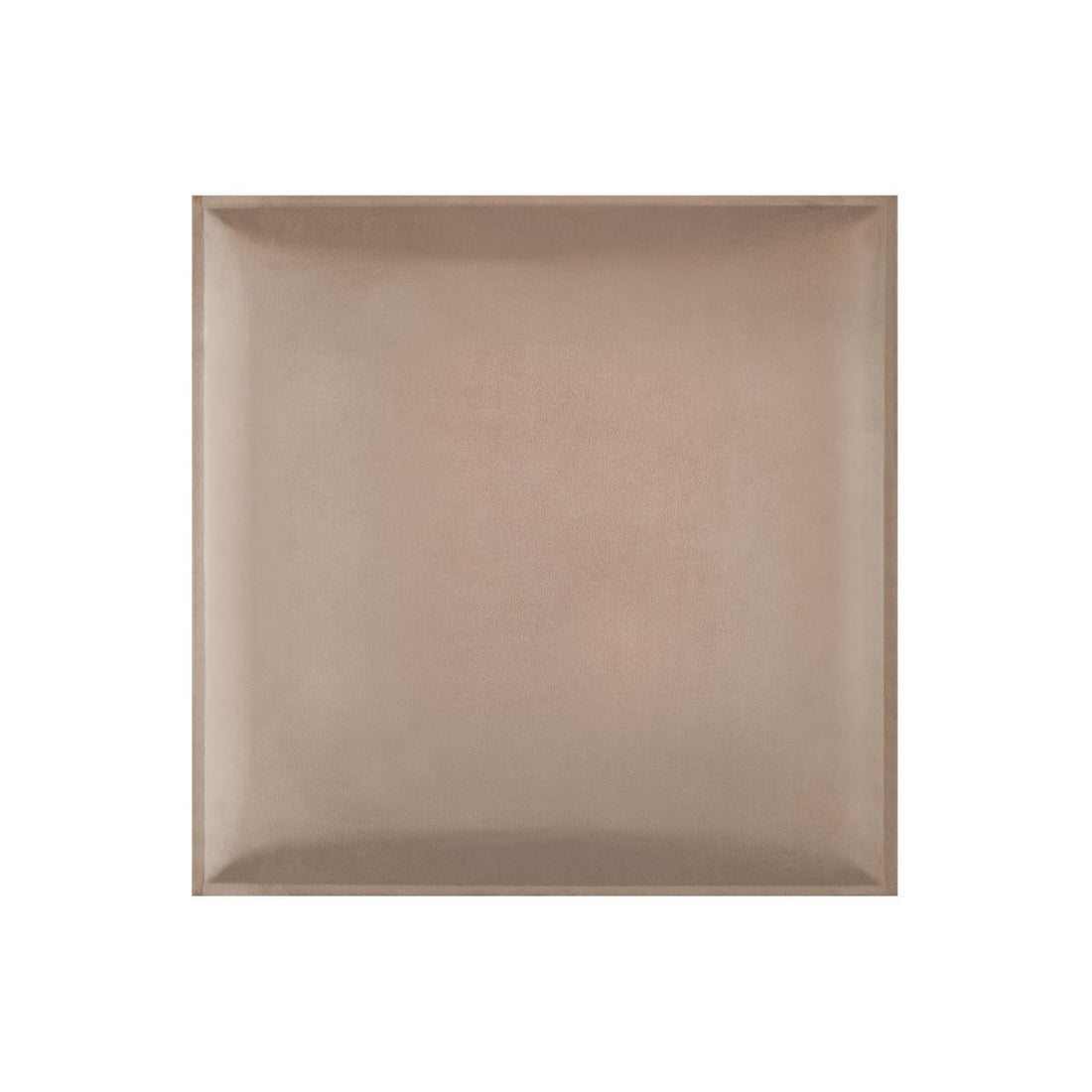 Pannello 3D in velluto idrorepellente 30 x 30 cm colore Beige