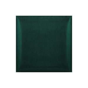 Pannello 3D in velluto idrorepellente 30 x 30 cm colore Verde