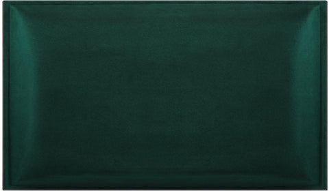 Pannello 3D in velluto idrorepellente 30 x 60 cm colore Verde