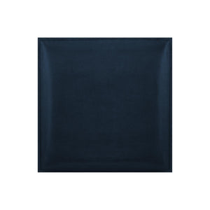 Pannello 3D in velluto idrorepellente 30 x 30 cm colore Blu