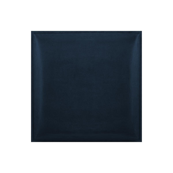Pannello 3D in velluto idrorepellente 30 x 30 cm colore Blu