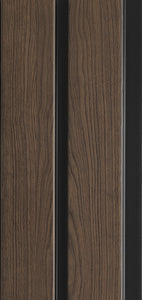 Listelli in polimero modello XXL cod. 210 CHESTNUT mis.12,2X1,2X295 cm