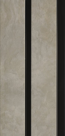 Listelli in polimero modello XXL cod. 438 GREY mis.12,2X1,2X295 cm