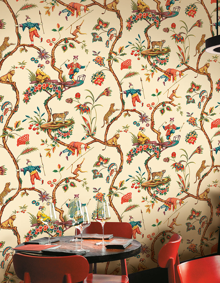 Carta da Parati Scalamandré JV Design Licence cod. 26026