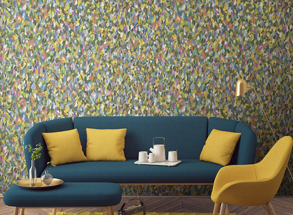 Carta da Parati ACADEMY a tribute to Gustav Klimt BLUMEN