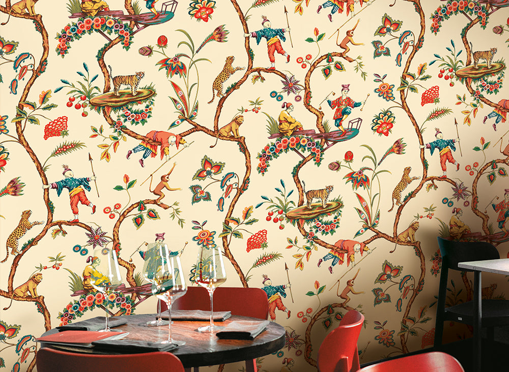 Carta da Parati Scalamandré JV Design Licence cod. 26026