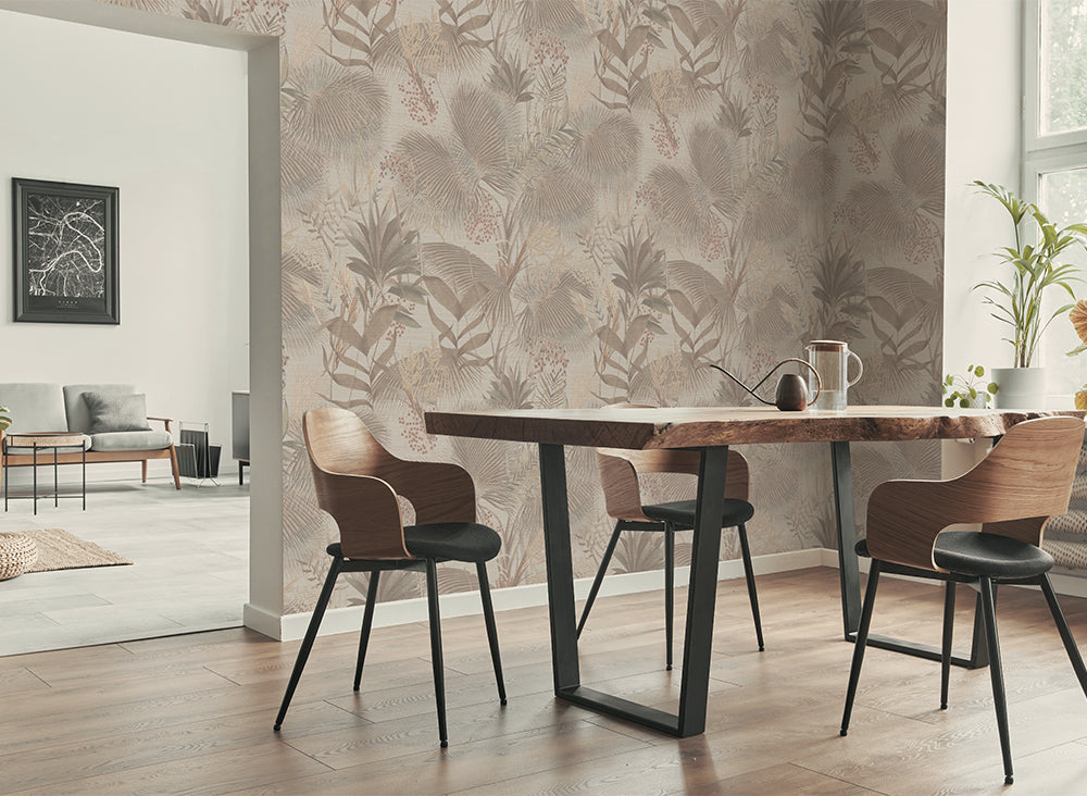 Carta da Parati Straw Jwall Parati PALME TAHITI