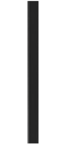 Profilo finale per listelli in polimero modello XXL colore NERO mis. 295 cm
