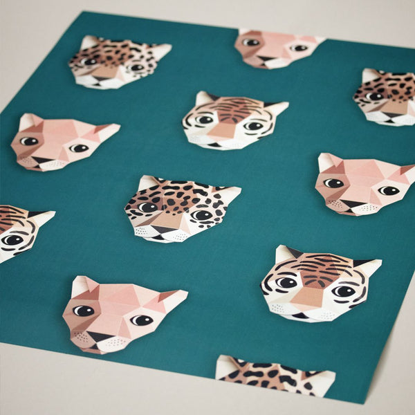 Carta da Parati Studio Ditte Panthera Wallpaper Green