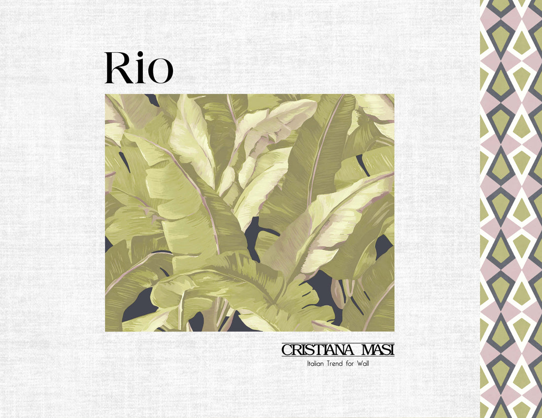 Carta da Parati RIO Cristiana Masi Wallpaper cod. 2082