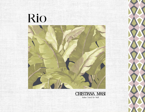 Carta da Parati RIO Cristiana Masi Wallpaper cod. 2074