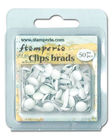 Clips Brads Bianchi Stamperia OUTLET