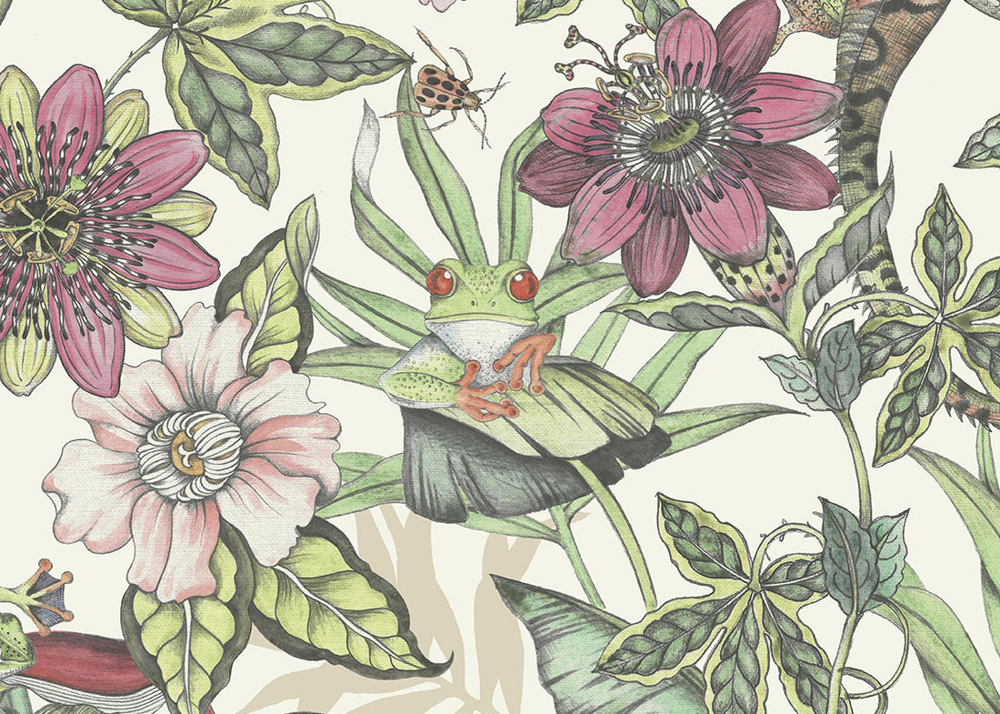 Carta da Parati Blooms 2nd Edition RAINFOREST JV Exclusive Parati