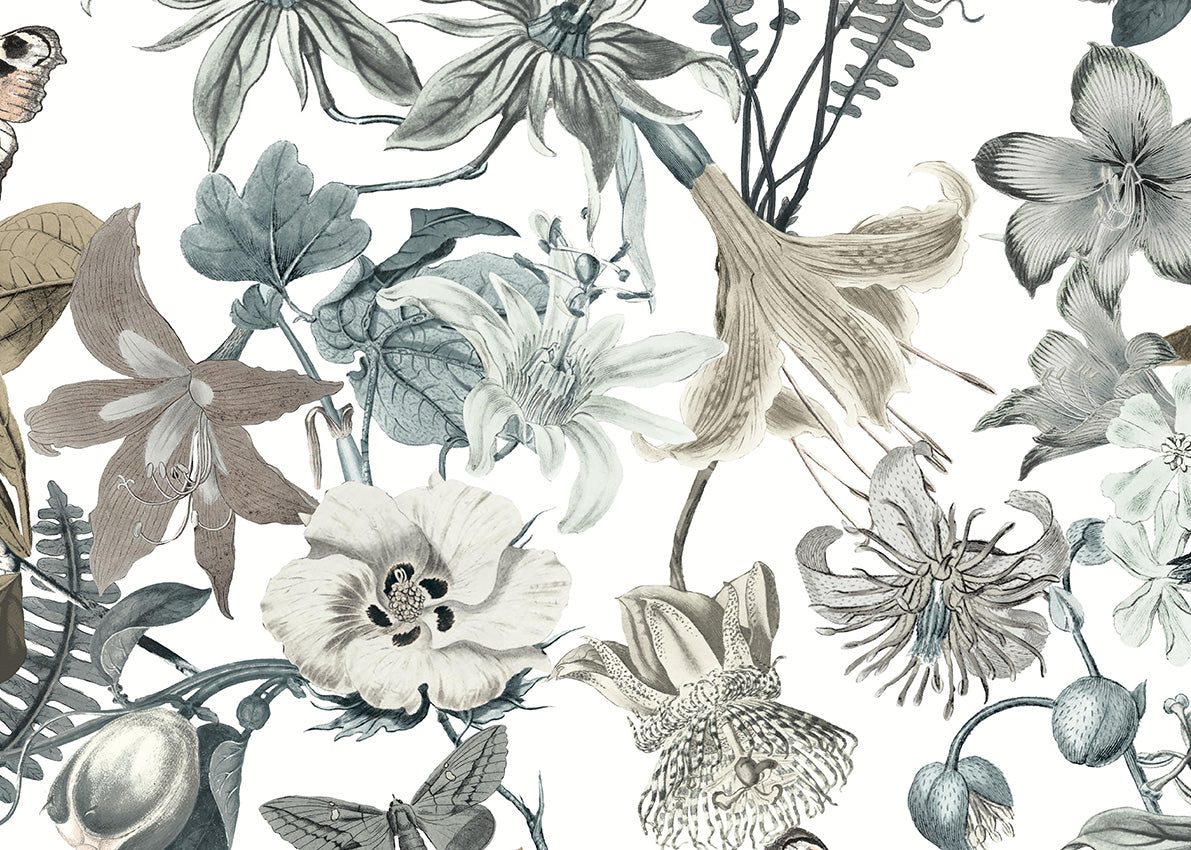 Carta da Parati Blooms 2nd Edition BUTTERFLY HOUSE JV Exclusive Parati