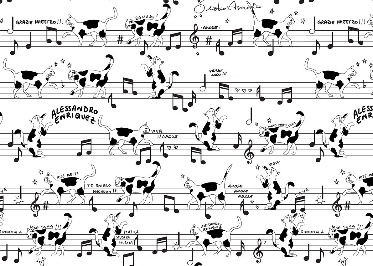 Carta da Parati EnriquezLand Alessandro Enriquez MUSICISTI