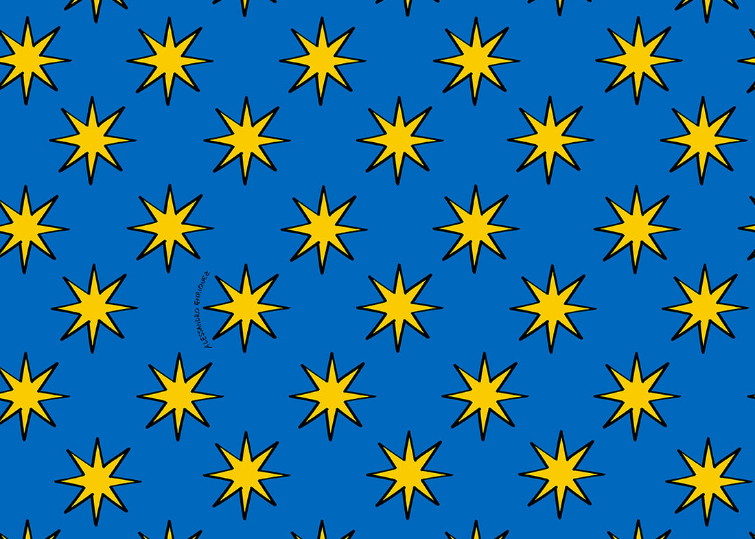 Carta da Parati EnriquezLand Alessandro Enriquez STELLE