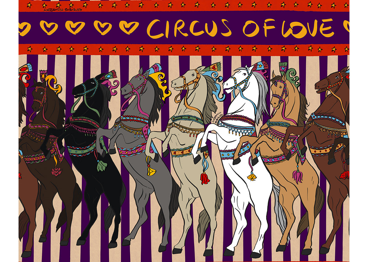 Carta da Parati EnriquezLand Alessandro Enriquez  CRAZY HORSE