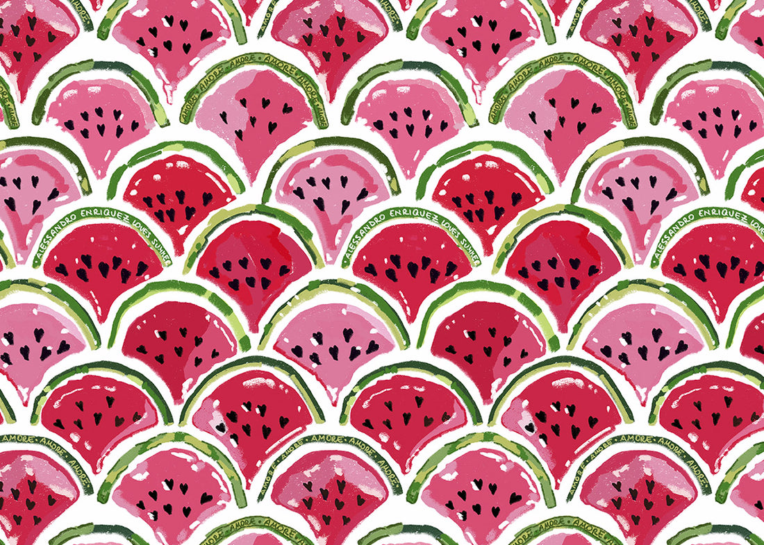 Carta da Parati EnriquezLand Alessandro Enriquez PIECE OF MELON
