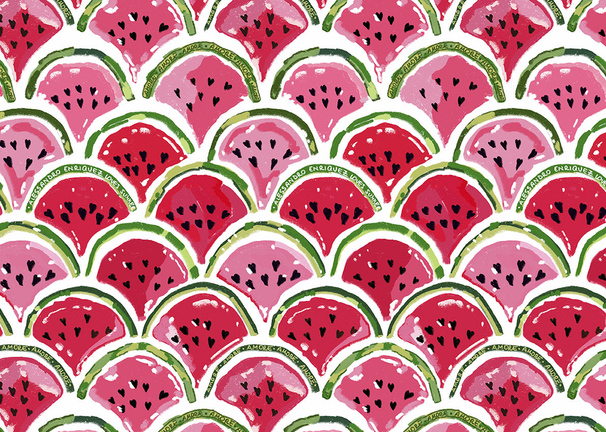 Carta da Parati EnriquezLand Alessandro Enriquez PIECE OF MELON