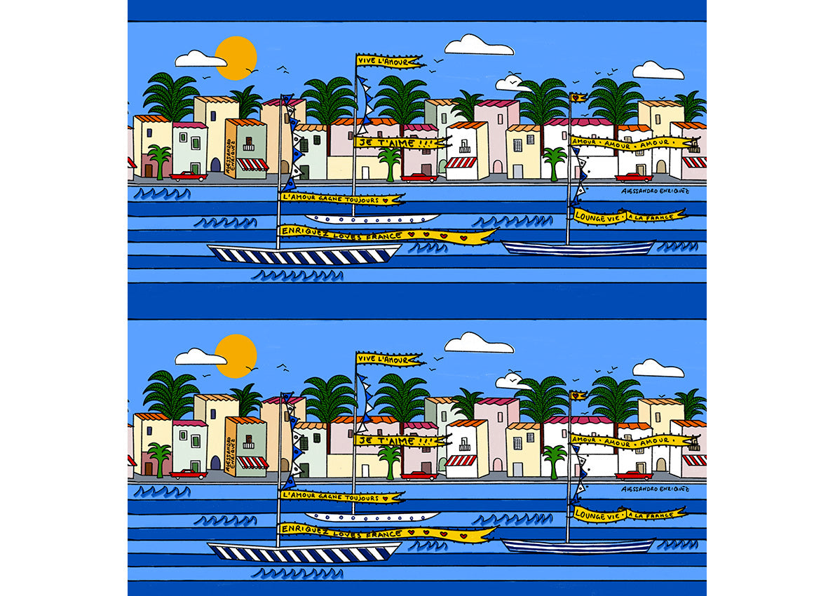 Carta da Parati EnriquezLand Alessandro Enriquez  MARE MARE MARE